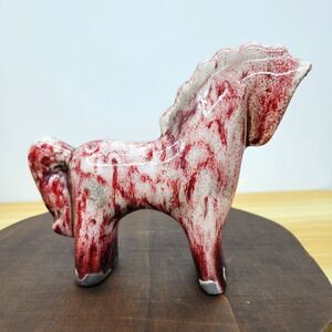 Scarce MCM Italian Pottery Art Horse Bagni, Bitossi Style,Londi Era, Sculpture